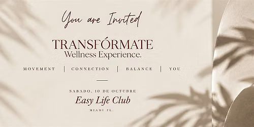 Transf\u00f3rmate Wellness x Easy Life Club