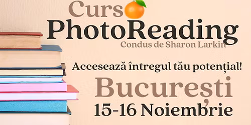 Curs PhotoReading Bucure\u0219ti