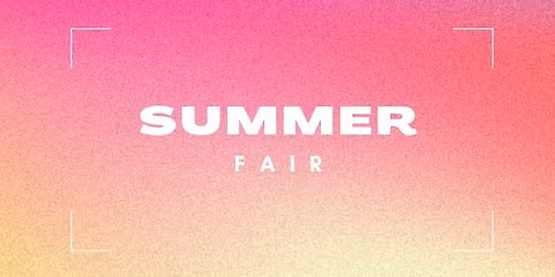 Eastfield & Westfield joint Summer Fayre
