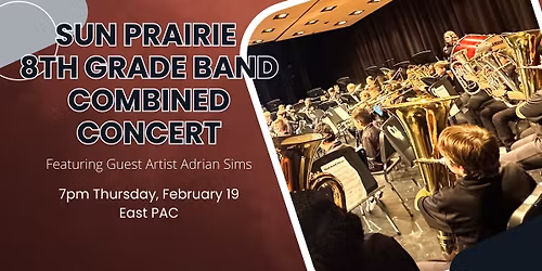 8th Grade Band Concert with Adrian Sims