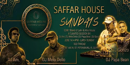 Saffar House Sundays Debut @Red Thread!