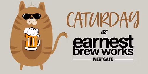 Caturday at Earnest Brew Works
