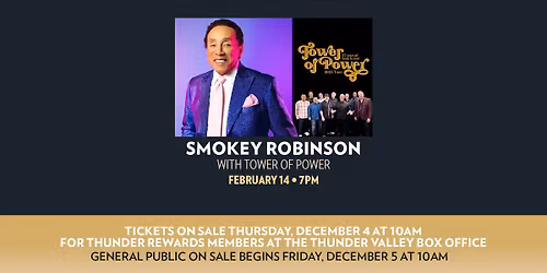 Smokey Robinson with Tower of Power