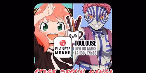 STAGE DE DESSIN MANGA - TOULOUSE