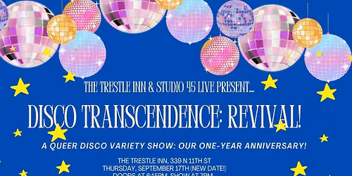 Studio 45 Live: Disco Transcendence: Revival!