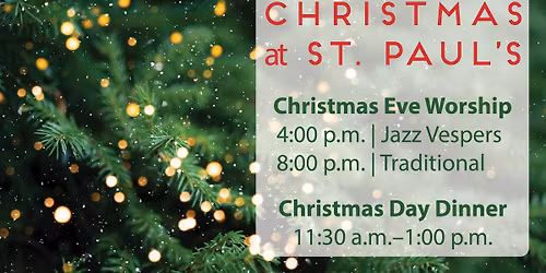 Christmas Eve Worship Service: Jazz Vespers