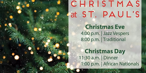 Christmas Eve Worship Service: Jazz Vespers
