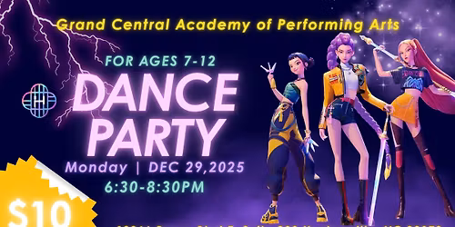 Kpop Demon Hunters Dance Party | Ages 7-12