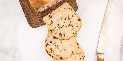 Thanksgiving Preview! -Cranberry Wild Rice Bread!
