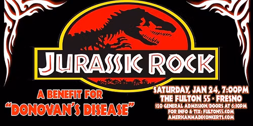 JURASSIC ROCK JAM A Benefit For Donovan's Disease