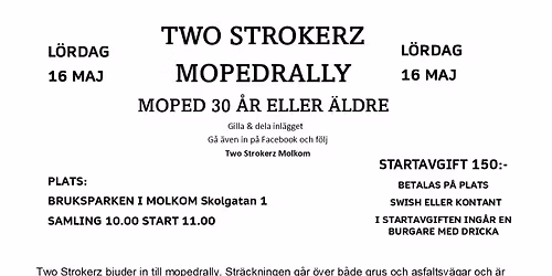 Mopedrally 2026 Molkom