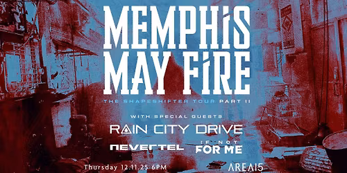 Memphis May Fire: The Shapeshifter Tour Leg 2