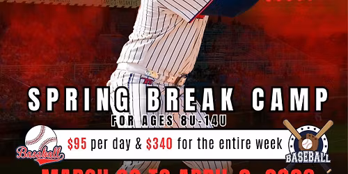 Top Level Spring Break Baseball Camp