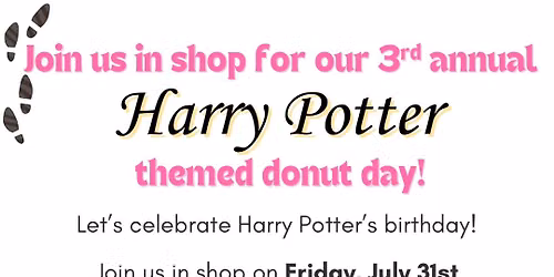 3rd Annual Harry Potter Day! \u26a1\ufe0f