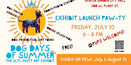 Launch Paw-ty for \u201cDog Days of Summer: The Ulti-Mutt Art Exhibit\u201d