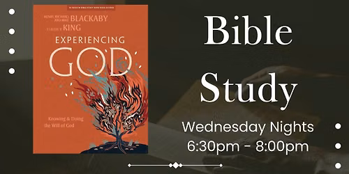 Experencing God Bible Study