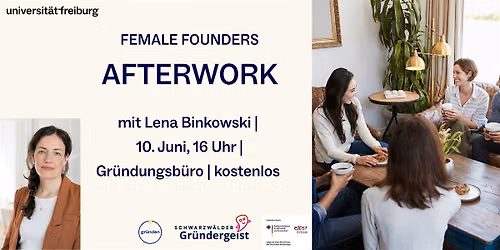 Female Founders Afterwork im Juni