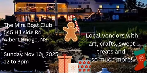 Mira Boat Club Christmas Craft Show