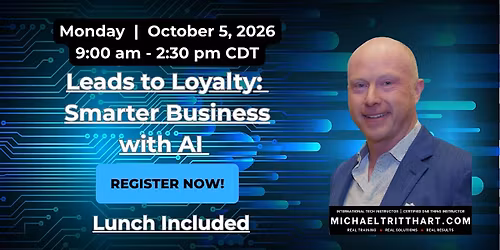 Leads to Loyalty: Smarter Business with AI | Bill Dean | Bismarck