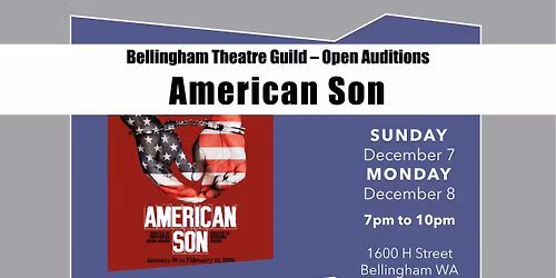 OPEN AUDITIONS - American Son