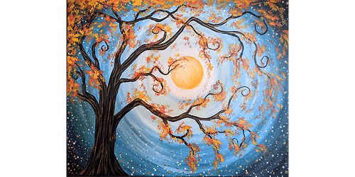 Autumn Moonlight Delight - Paint and Sip in Fishkill | Classpop!\u2122