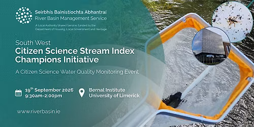 South West Citizen Science Stream Index Champions Initiative