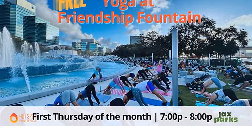 Free Yoga at Friendship Fountain
