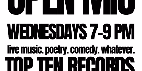 star power - an open mic at top ten records