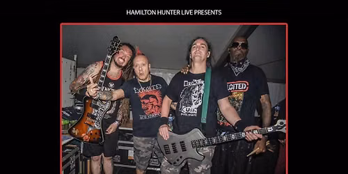THE EXPLOITED & Face Up! - 3rd October 2026 - Slay Glasgow