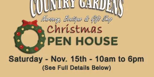 Christmas Open House
