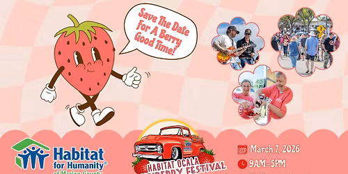 12th Anniversary Habitat Ocala Strawberry Festival 
