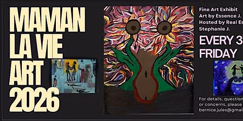 Maman Lavie Art presents: An Evening of Art, Expression, & Connection