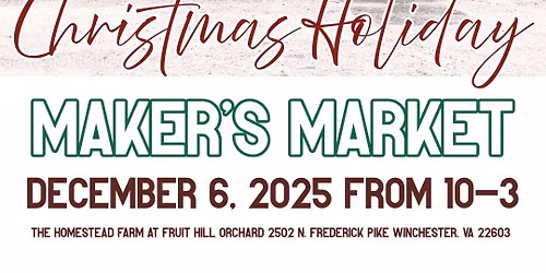 Christmas Maker\u2019s Market 