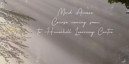 Mind Aware - Register your interest