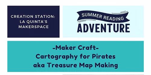 SRA: Cartography for Pirates aka Treasure Map Making (Ages 7 and Older)