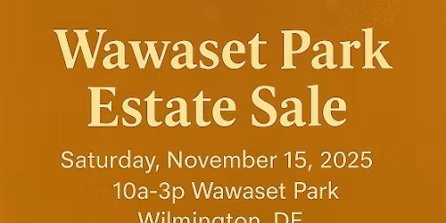 Wawaset Park Estate Sale