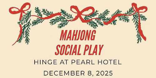 Mahjong Night at Hinge Cocktail Lounge