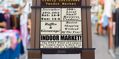 Mid-County Crafty Christmas Market at Central Mall