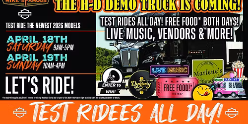 Demo Days at Mike's Famous H-D