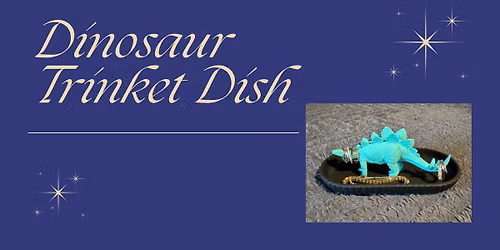 Dinosaur Trinket Dish
