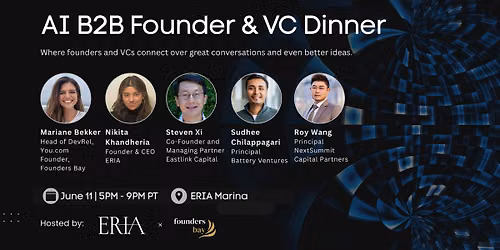 AI B2B Founder & VC Dinner @ ERIA