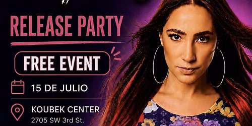 LESLIE CARTAYA ALBUM RELEASE PARTY "SPANGLISH"