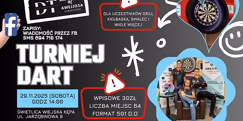 Jedyny Taki Turniej Darta v3