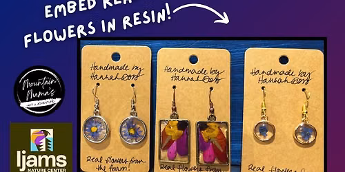 Real Flower Resin Jewelry Making