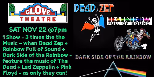 RAINBOW FULL OF SOUND, DEAD ZEP, DARK SIDE OF THE RAINBOW