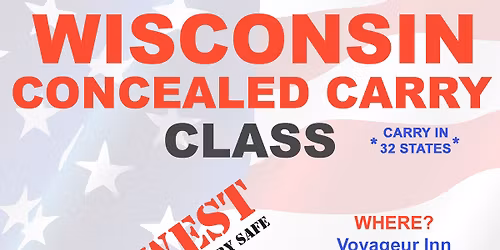 Wisconsin Concealed Carry Class in Reedsburg