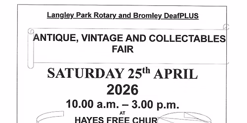 Antique, Vintage and Collectables Fair 