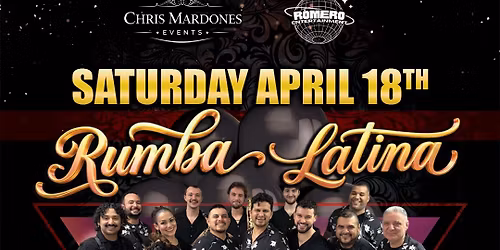 Rumba Latina LIVE MUSIC by La Orquesta Son Romero + DJ Gato
