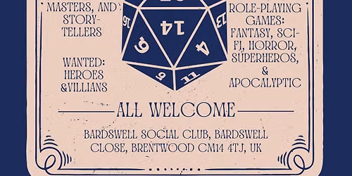 Brentwood Role-Playing Society Game Night