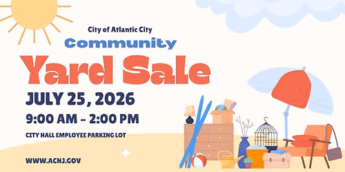 City of Atlantic City Community Yard Sale
